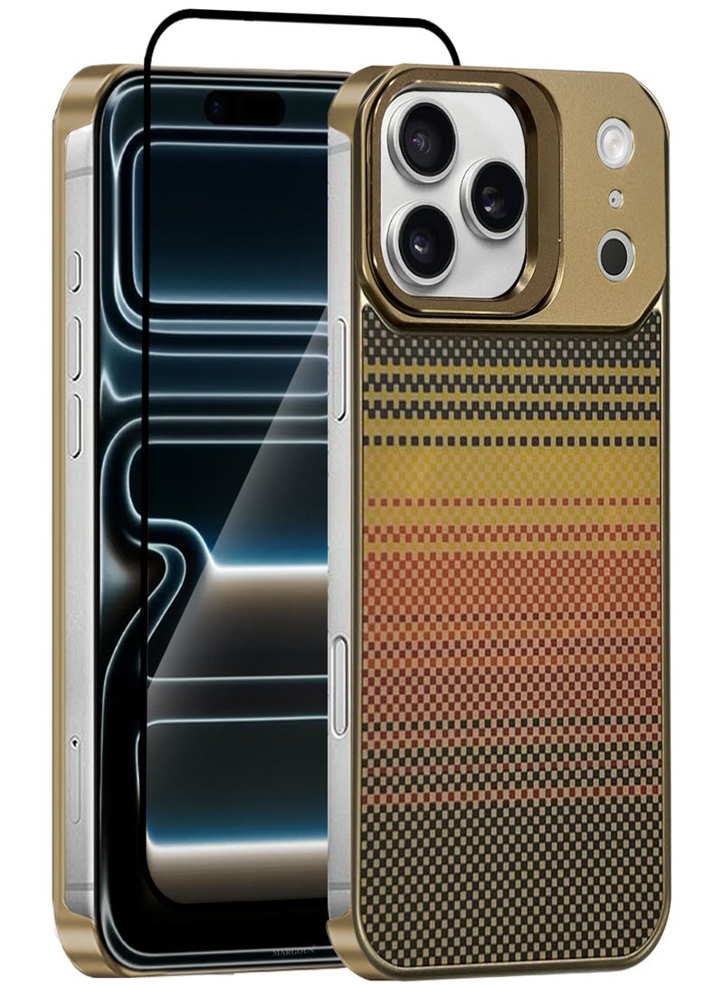 MARGOUN 2 Packs Magnetic MagSafe Case Cover for Apple iPhone 17 Pro - Ultra Slim Strong Protection Cover - Screen and Camera Guard - with 3D Screen Protector - Multicolour-17 - Image 1