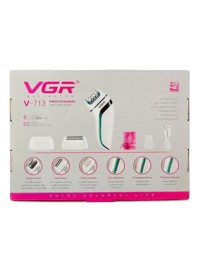 VGR V-713 Hair removal machine Body - Legs - Bikini - Image 5