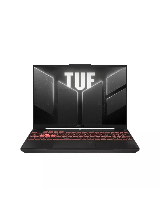 ASUS TUF Gaming Laptop With 16 Inch WUXGA (1920X1200) Display 144Hz, AMD Ryzen 7 7445HS Processor/32GB RAM DDR5/512GB SSD/6GB Nvidia GeForce RTX 4050 Graphics/Windows 11 Home/ English/Arabic Mecha Gray - Image 1