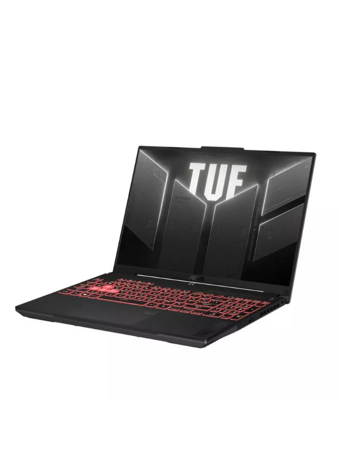 ASUS TUF Gaming Laptop With 16 Inch WUXGA (1920X1200) Display 144Hz, AMD Ryzen 7 7445HS Processor/32GB RAM DDR5/512GB SSD/6GB Nvidia GeForce RTX 4050 Graphics/Windows 11 Home/ English/Arabic Mecha Gray - Image 2