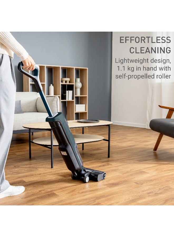 تيفال Tefal X-Clean 2 | 2-in-1 Wet & Dry Vacuum Cleaner | ECO/MAX Modes | Lightweight (1.2 kg) | Edge Cleaning | Self-Cleaning |  LED display | GF2251M5 440 ml 200 W GF2251M5 Black - Image 4