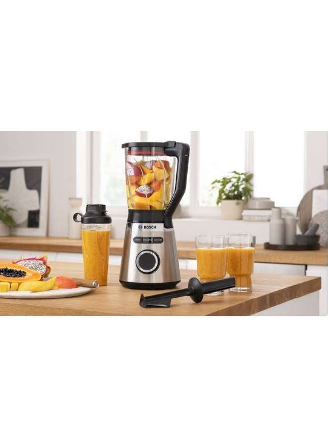 بوش Series 4 Blender VitaPower Serie | 4 1200 W Stainless steel MMB6384M 1200 W MMB6384M Silver - Image 4