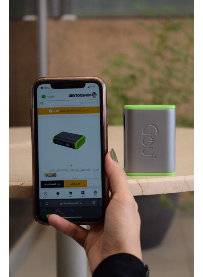 جوي باور بنك بولت بسعة 10000 مللي أمبير | شحن فائق السرعة PD 20 واط و QC 3.0 | تصميم مدمج وآمن للسفر | مزود بكابل Type-C - Image 2