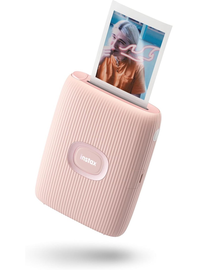 FUJIFILM Instax Mini Link 2 Smartphone Printer Soft Pink - Image 1