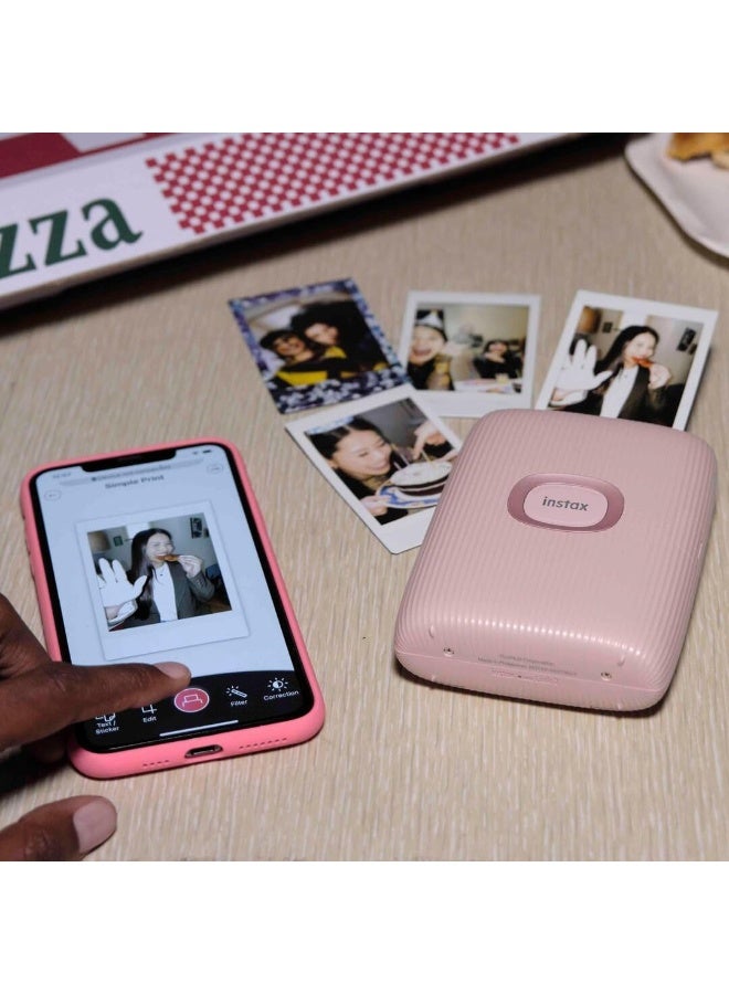 FUJIFILM Instax Mini Link 2 Smartphone Printer Soft Pink - Image 2