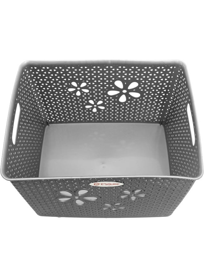اسكيوب سلة غسيل زيتا الرمادية - Image 3