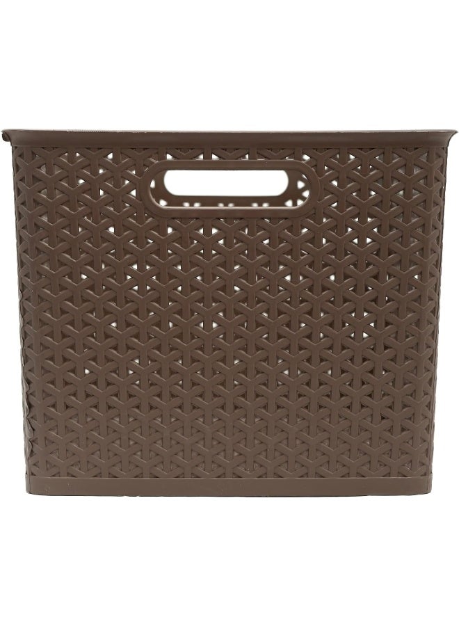 اسكيوب سلة غسيل زيتا بنية اللون - Image 3