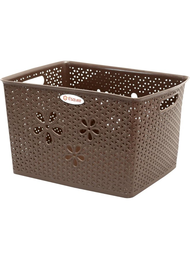اسكيوب سلة غسيل زيتا بنية اللون - Image 5