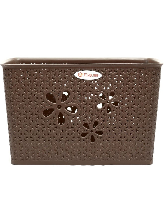 اسكيوب سلة غسيل زيتا بنية اللون - Image 4