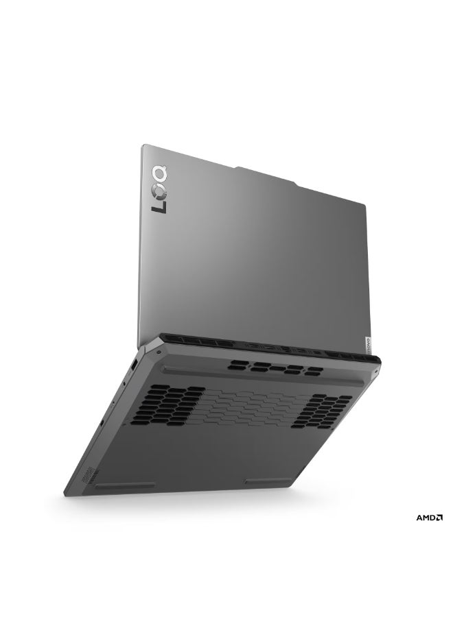 لينوفو LOQ 15ARP9 (2025) Laptop With 15.6-Inch FHD Display, AMD Ryzen 5 7235HS Processor/32GB RAM/1TB SSD/6GB NVIDIA GeForce RTX 4050 Graphics Card/Windows 11 Pro English Luna Grey - Image 5