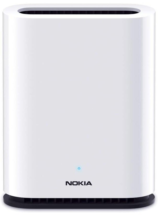 NOKIA WiFi Beacon 1 - Mesh Wifi Network Router / High Performance Whole Home WiFi Coverage Extender, AC1200 Throughput with WiFi Interference Resolution 1-Pack - White - Image 1