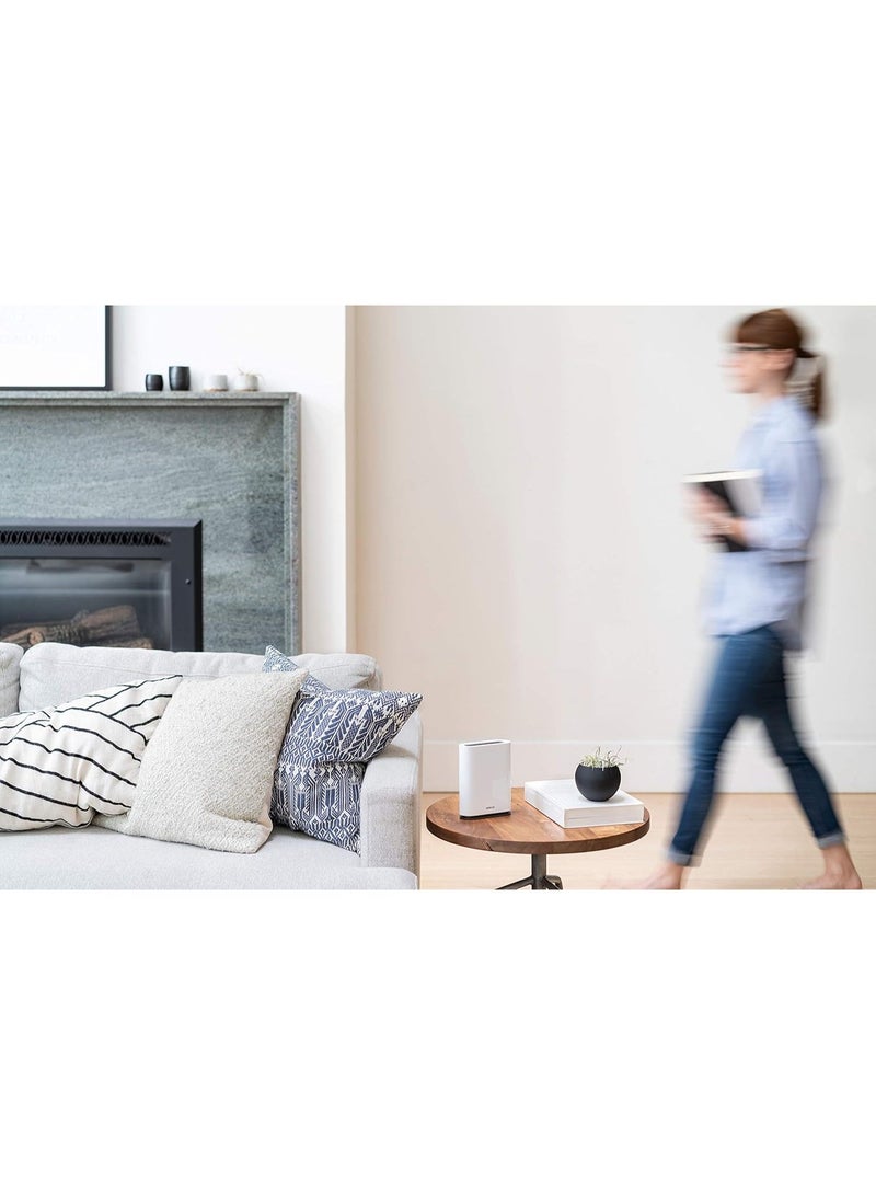 NOKIA WiFi Beacon 1 - Mesh Wifi Network Router / High Performance Whole Home WiFi Coverage Extender, AC1200 Throughput with WiFi Interference Resolution 1-Pack - White - Image 5