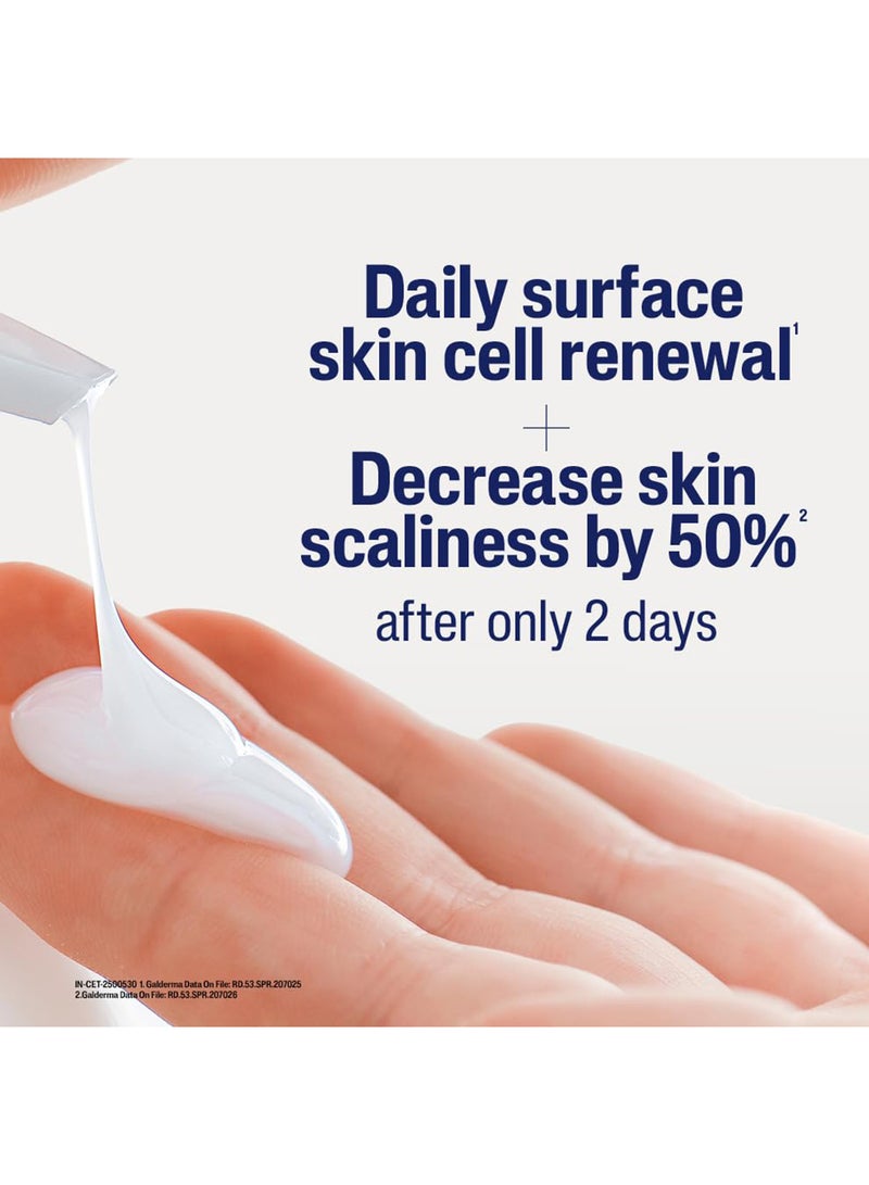 Cetaphil Gentle Exfoliating Sa Lotion, Lightweight Moisturizer For All Skin Types, 473 Ml Pump Bottle, Salicylic Acid, Mandelic Acid & Gluconolactone, Gently Exfoliates, Dermatologist Recommended Brand, Pump Bottle - White 473ml - Image 5