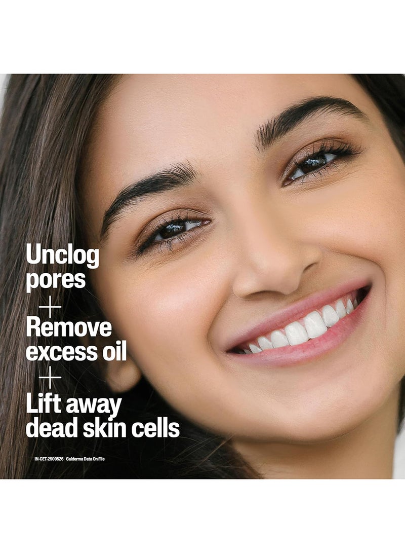 سيتافيل منظف سا مقشر لطيف، جل رغوي لجميع أنواع البشرة، حمض الساليسيليك، حمض الماندليك وغلوكونولاكتون، يقشر بلطف، علامة موصى بها من قبل أطباء الجلد، زجاجة مضخة - - Image 4