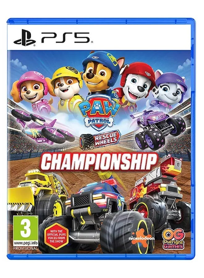 أوت رايت جيمز عجلات الإنقاذ من باو باترول: البطولة - بلاي ستيشن 5 (PS5) - Image 1