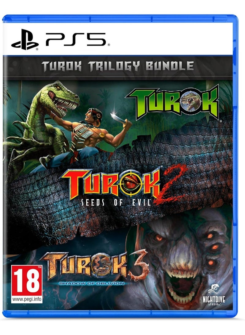 Atari Turok Trilogy Bundle - PlayStation 5 (PS5) - PlayStation 5 (PS5) - Image 1