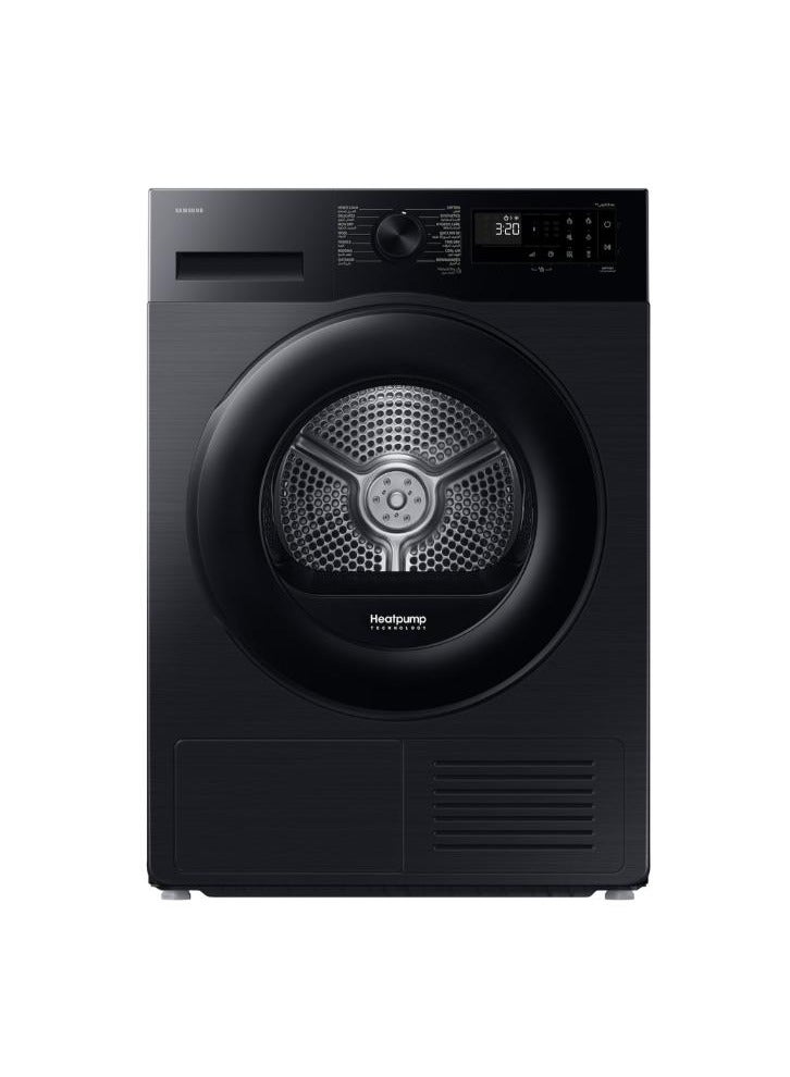 Samsung Dryer 9kg with A+++ Energy Efficiency and Hygiene Care 9 kg DV90CGC2A0ABGU black - Image 1