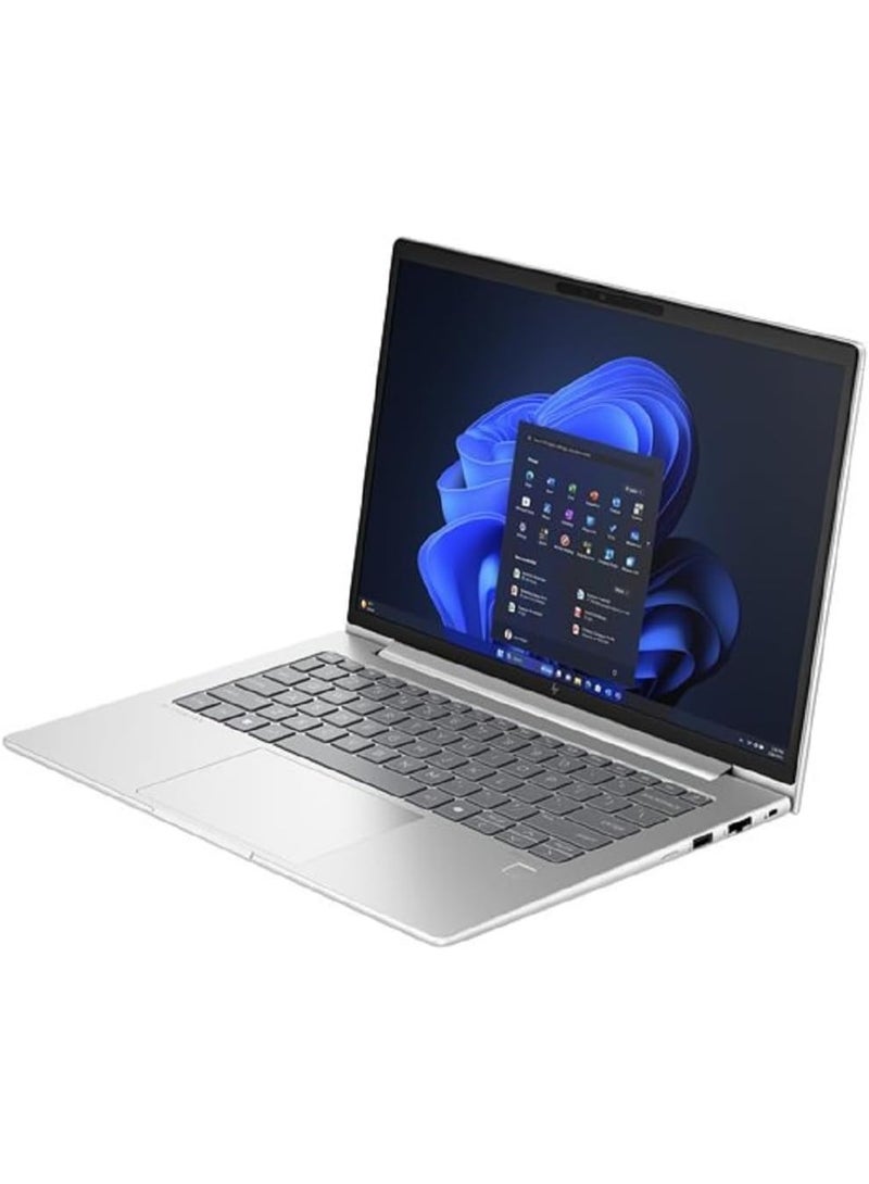 HP EliteBook 640 G11 Laptop With 14-Inch Display, Intel Core Ultra 5 125U Processor/32GB RAM/512GB SSD/Windows 11 Pro English Silver – Professional metallic finish - Image 4