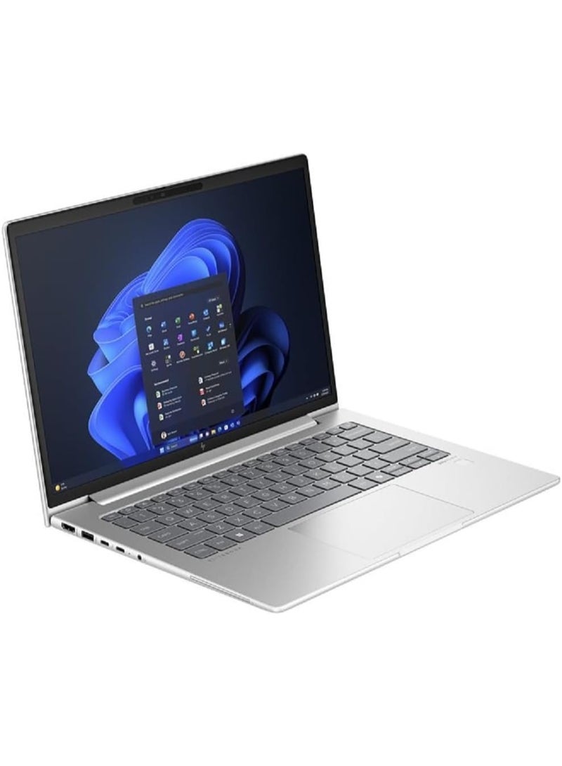 HP EliteBook 640 G11 Laptop With 14-Inch Display, Intel Core Ultra 5 125U Processor/32GB RAM/512GB SSD/Windows 11 Pro English Silver – Professional metallic finish - Image 3