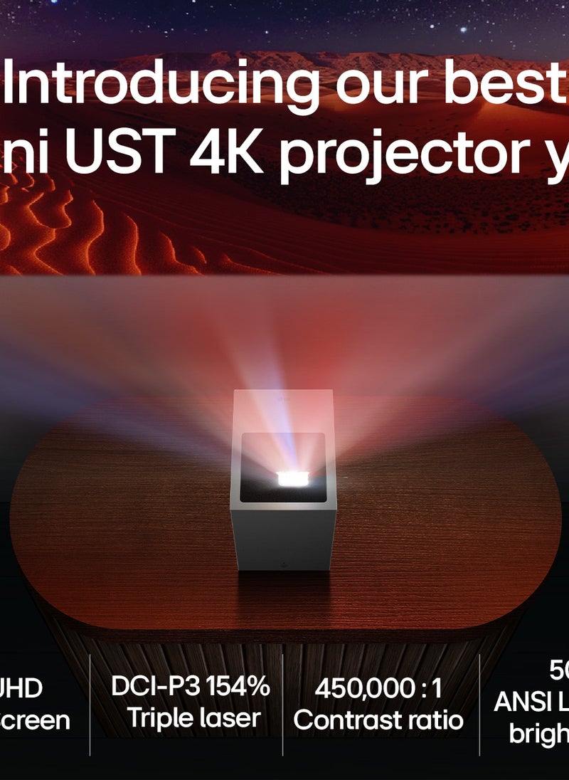 LG CineBeam S 4K UHD Smart Triple Laser UST Projector PU615U silver - Image 5