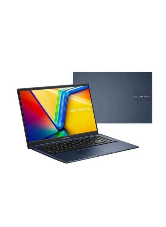 ASUS X1504VA-NJ017W Vivobook 15 With 15.6-Inch FHD/ Intel Core i7-1355U/ 8GB RAM/ 512GB SSD/ Intel UHD Graphics/ Windows 11/ English&Arabic /Quiet Blue (Open Box) English Quiet Blue - Image 1