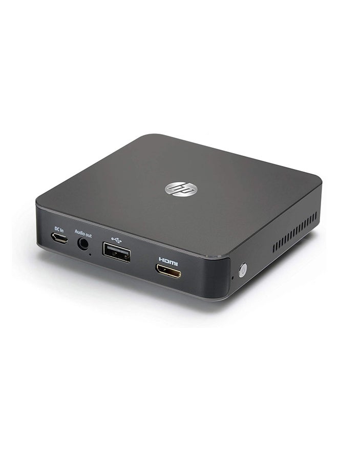 HP MP100 Mobile Projector, HD 720p, 500 Lumens, Wi‑Fi & Bluetooth, HDMI/USB Input, Built‑in Speaker, Rechargeable Battery, Lightweight Portable Mini Projector 99-206-00105-000 grey - Image 1