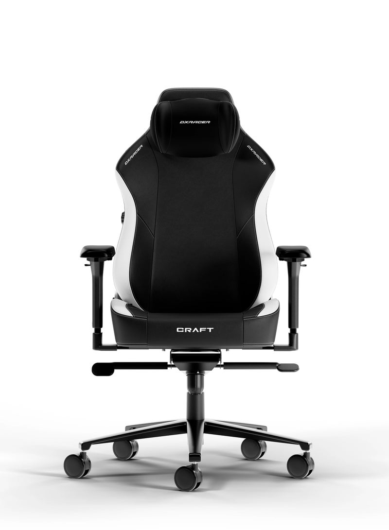 Dxracer Gaming Chair-Size  L/Upholstery EPU/Color Black & White