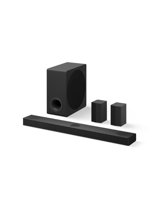 LG Home Theater Soundbar with Dolby Atmos® and Rear Speakers, 5.1.3 channel, Best OLED matching S80TR.DSAUELK Black - Image 2