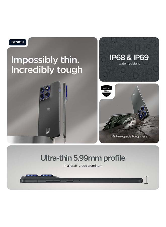 Motorola Edge 70 Dual SIM 5G 12 RAM 512GB Gadget Grey - Middle East Version - Image 2