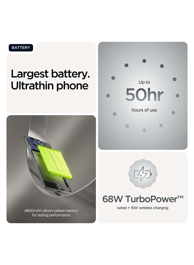 Motorola Edge 70 Dual SIM 5G 12 RAM 512GB Gadget Grey With Pre order Free Gifts - Middle East Version - Image 4