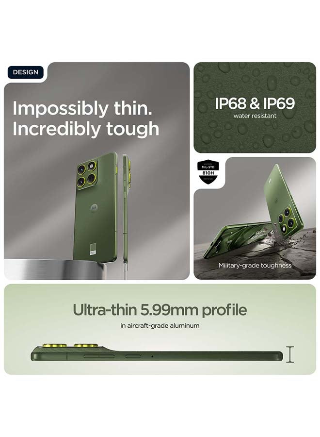 Motorola Edge 70 Dual SIM 5G 12 RAM 512GB Bronze Green With Free Gifts - Middle East Version - Image 3