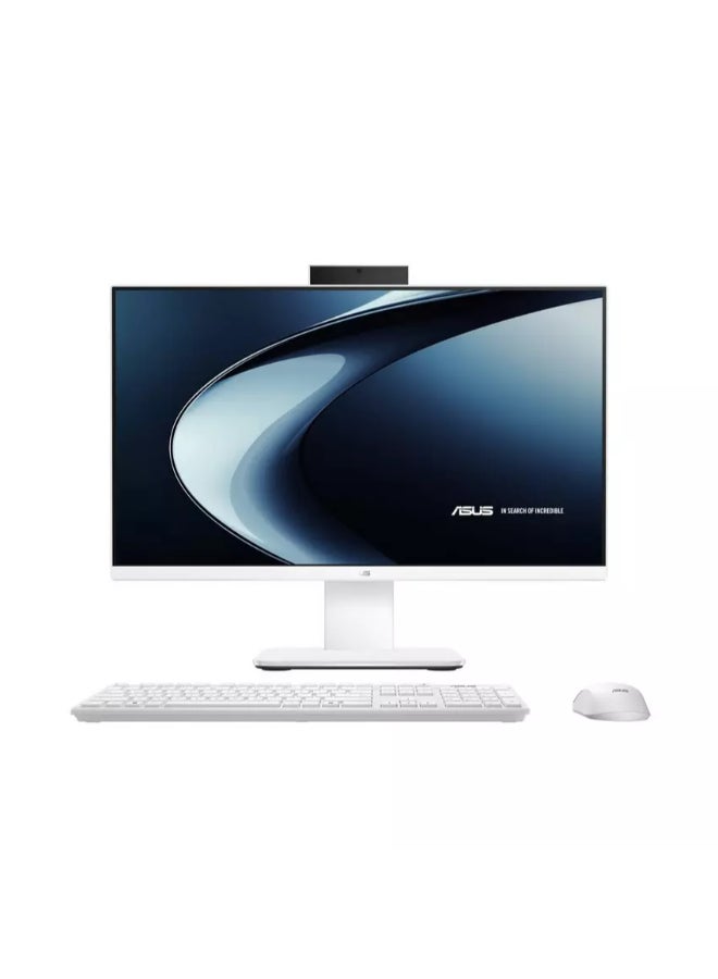 ASUS V440 AIO With 23.8 Inch Full HD (1920X1080) Display, Intel Core i5-13420H Processor/8GB RAM DDR5/512GB SSD/Windows 11/Intel UHD Graphics/ English/Arabic White - Image 1