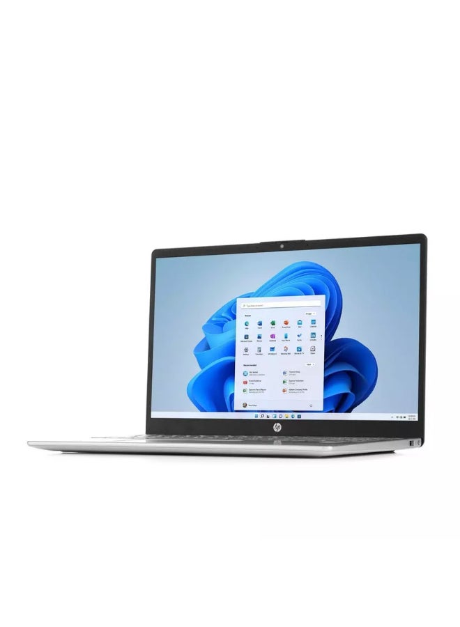 HP 15-fd0064nx Laptop With 15.6 Inch Full HD (1920X1080) Display, Intel Core i3-1315U Processor/ 8GB RAM DDR4/256GB SSD/Intel UHD Graphics/Windows 11/ English/Arabic Natural Silver - Image 2