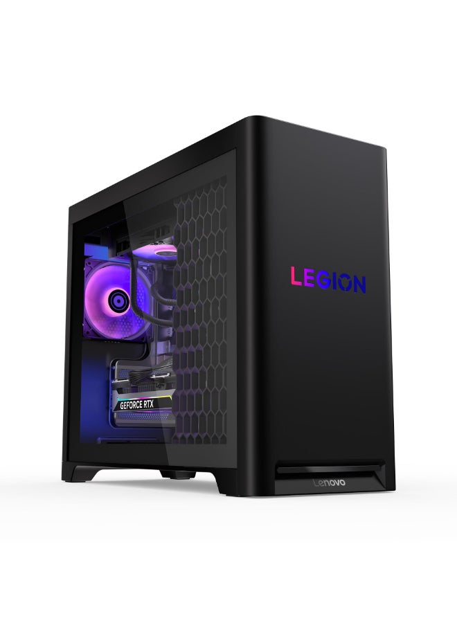 لينوفو Legion T5 30IAX10 PC With Intel Core Ultra 7 255HX Processor/32GB RAM DDR5/1TB SSD/8GB Nvidia GeForce RTX 5060 Graphics/Windows 11/ Eclipse Black - Image 1