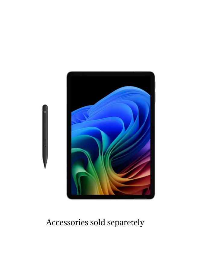 Microsoft Surface Pro 2-in-1 With 12 Inch With Touch Screen ( 2196x1464) Display 90Hz, Qualcomm Snapdragon X Plus Processor/16GB RAM DDR5/256GB SSD/Windows 11/Integrated Graphics/ English/Arabic Platinum - Image 2