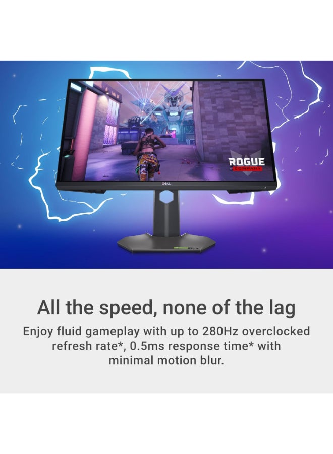 ديل 25 inch Gaming Monitor (G2524H) black - Image 2