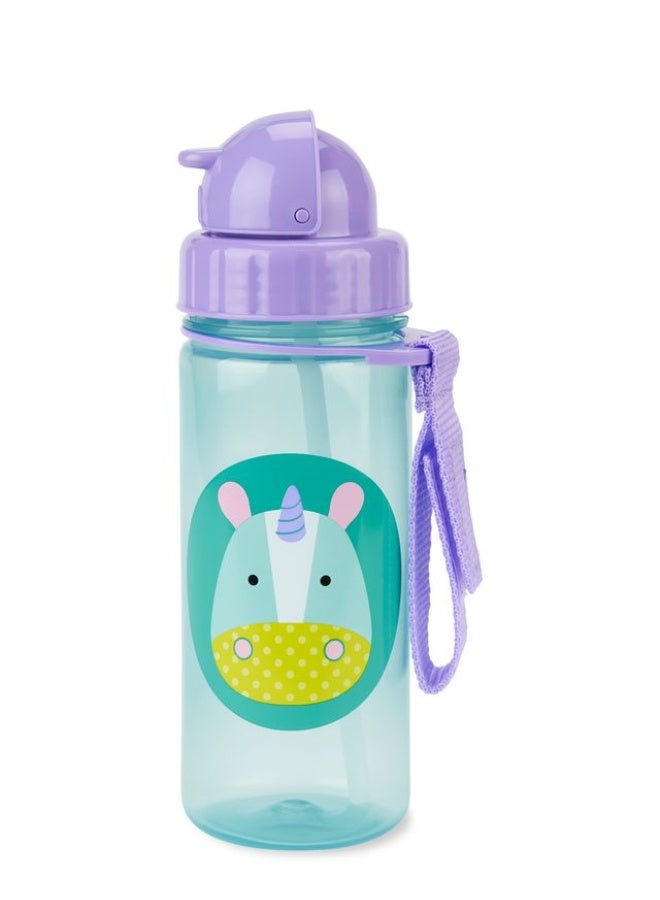 Skip Hop Zoo Straw Bottle Unicorn - Image 4