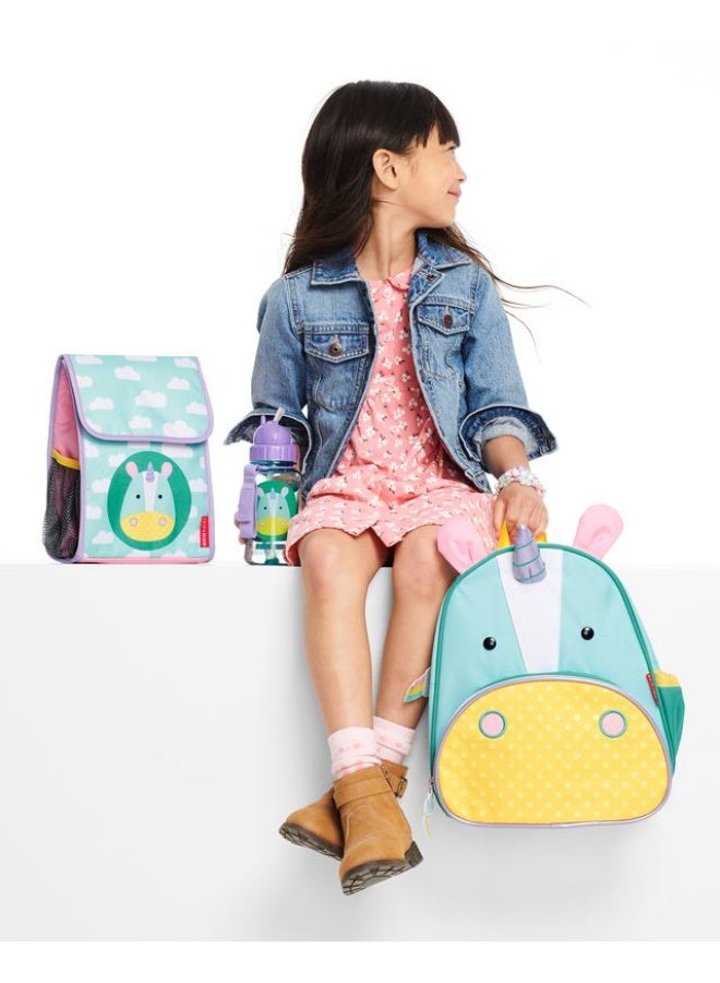 Skip Hop Zoo Straw Bottle Unicorn - Image 2