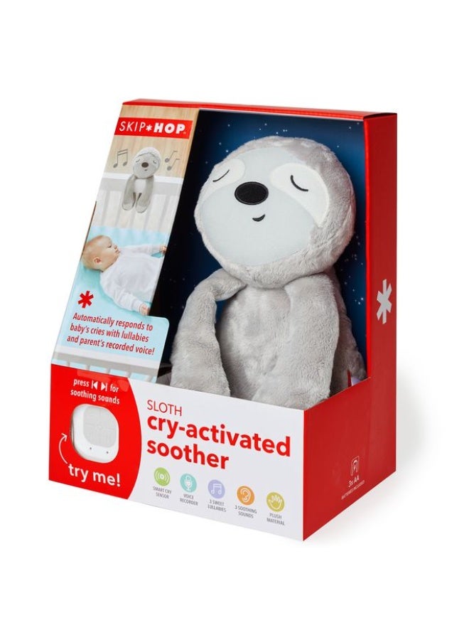 Skip Hop Cry Activated Soother Sloth - Image 2