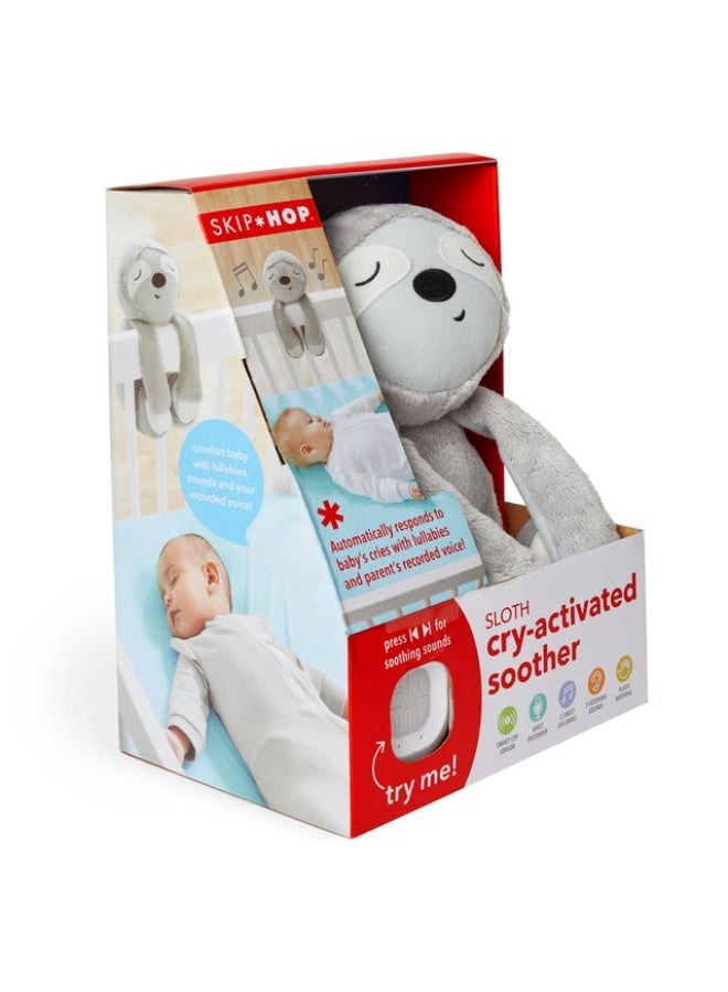 Skip Hop Cry Activated Soother Sloth - Image 4