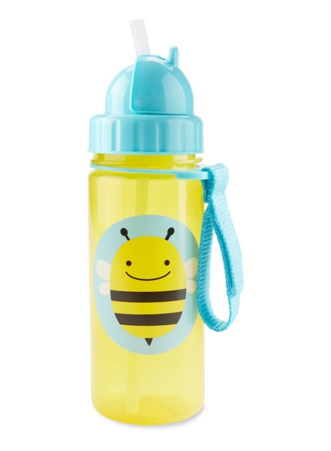 Skip Hop Zoo Straw Bottle Bee - Image 1