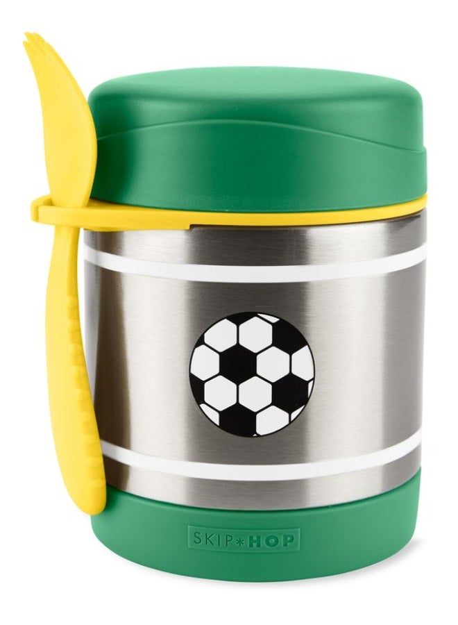 Skip Hop Spark Style Food Jar Football - Image 1