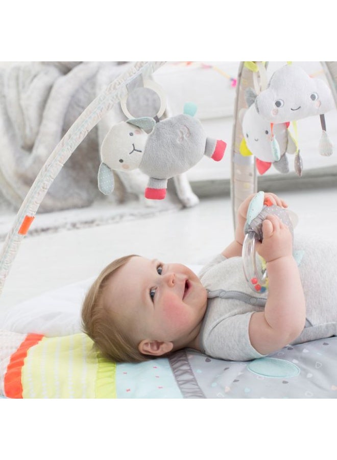 سكيب هوب صالة ألعاب سحابية ببطانة فضية - Image 1