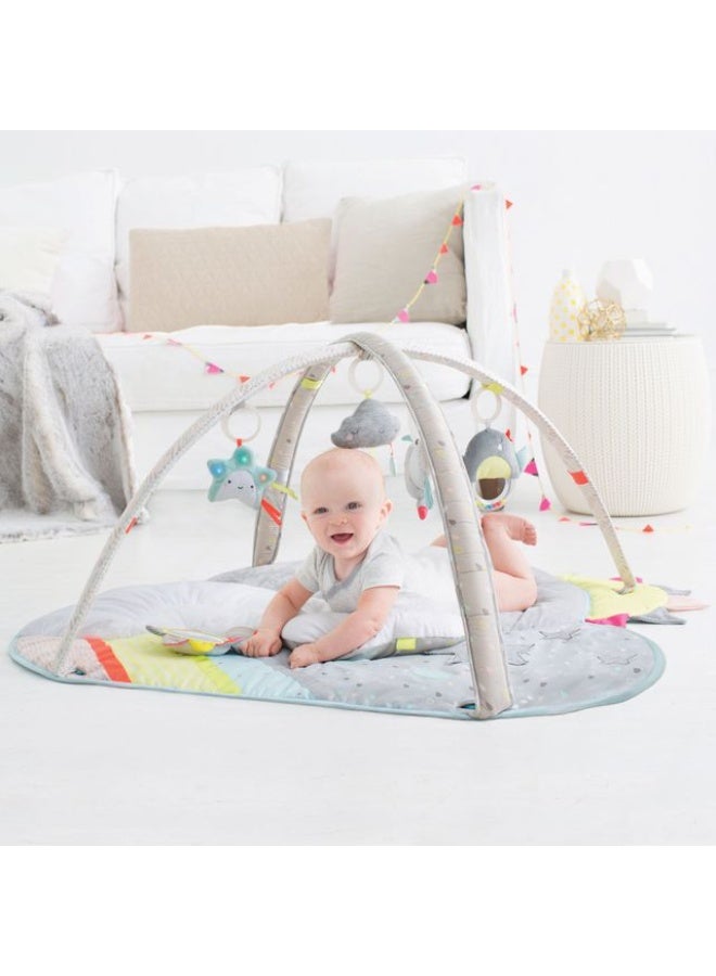 سكيب هوب صالة ألعاب سحابية ببطانة فضية - Image 5