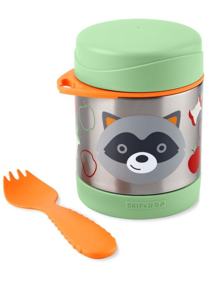 Skip Hop Zoo Food Jar Raccoon - Image 1