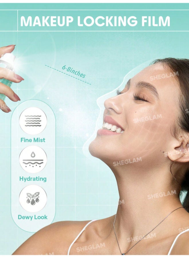 SHEGLAM Good Grip Hydrating Prime & Set Spray clear - Image 5