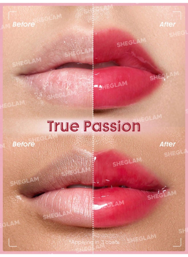 SHEGLAM Booster Shine Plumping Lip Gloss True Passion - Image 2