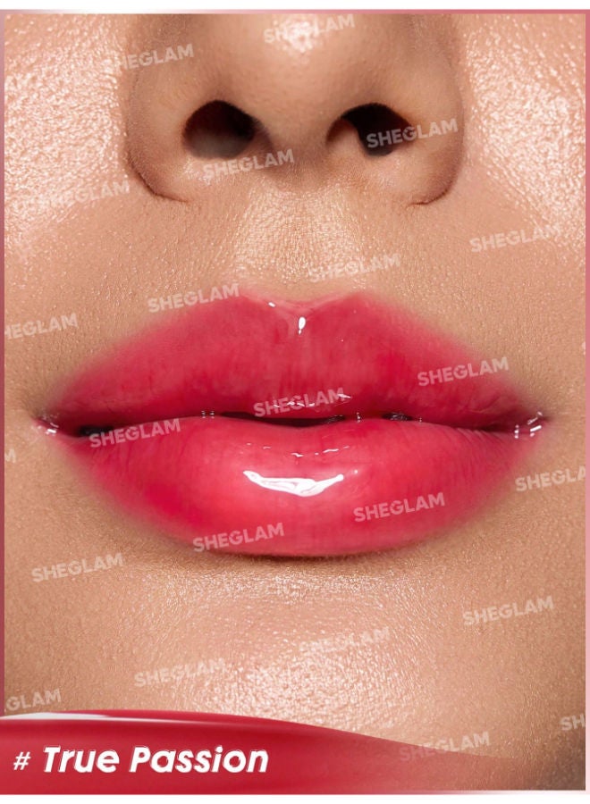 SHEGLAM Booster Shine Plumping Lip Gloss True Passion - Image 5
