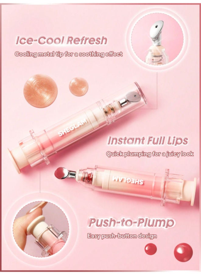 SHEGLAM Booster Shine Plumping Lip Gloss True Passion - Image 4