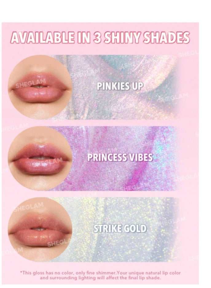 شيجلام Jelly Wow Hydrating Lip Oil Princess Vibes - - Image 2